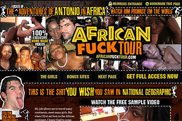 Visit African Fuck Tour