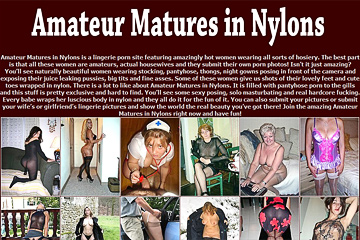 Visit Amateur Matures in Nylons