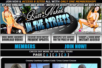 Visit Butt Naked in the Streets