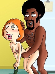 Babes from Family Guy taking some fucking like porn stars